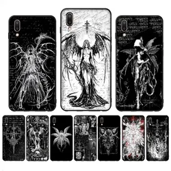 Gothic Girl Sculpture Retro Phone Case For Redmi Note 4 X 5 A 6 7 8 T 9 9S 10 11 11S 11Epro Poco M3 pro