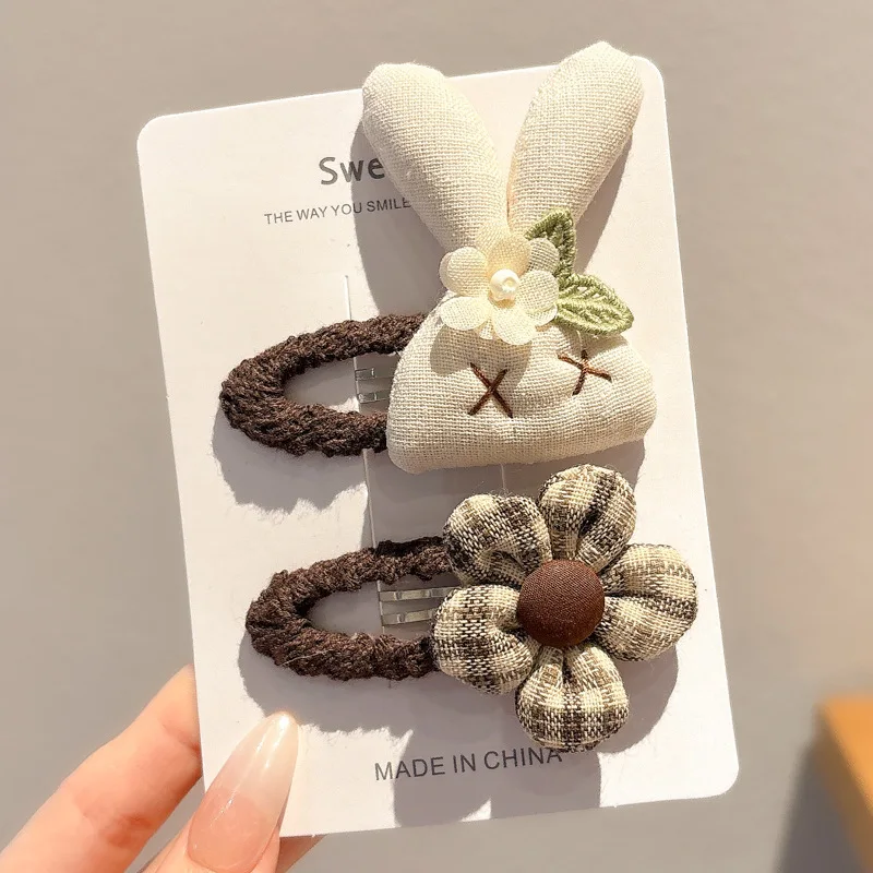 

High-End Hair Clips, Side Clips, Dopamine Hair Accessories, Sweet and Cute Girl Side Bangs Clips, Hair Accessories