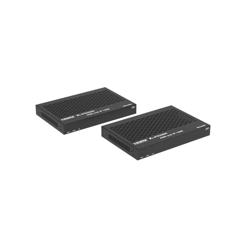 2026 4K60 4:4:4 18Gbps Dante AV Over IP With JPEG2000 IP Matrix HDMI Encoder Decoder Video Wall Processor up to 9x9 With PoE Sup