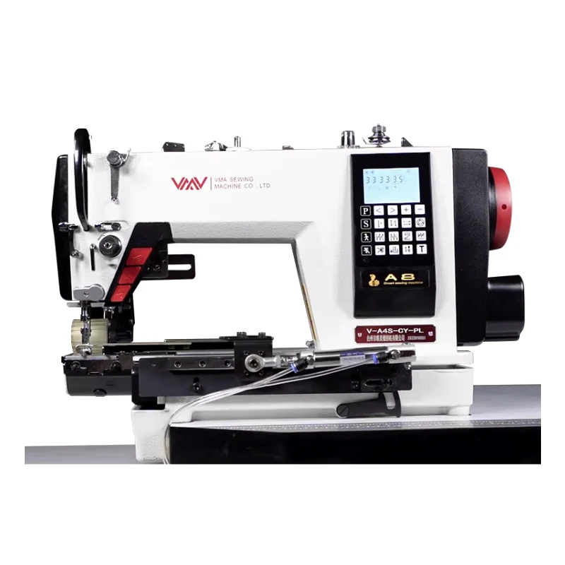 

VMA Widely Used Industrial Electronic High Efficiency Sewing Machine With Pulley For Pans Bottom Hemming