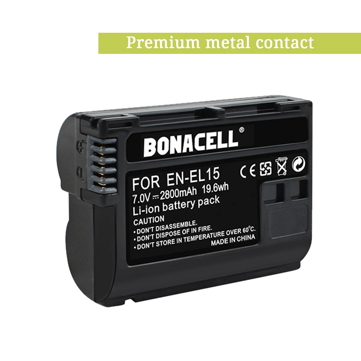 2800mAh EN-EL15 ENEL15 EN EL15 بطارية الكاميرا وشاحن لنيكون DSLR D600 D610 D800 D800E D810 D850 D780 D7000 D7100 D7200