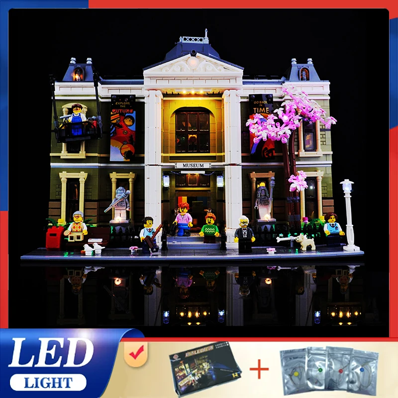 Advanced DIY Led Light Kit For Lego 10326 Natural History Museum (Only Led Light,Without Blocks Model) High-Performance