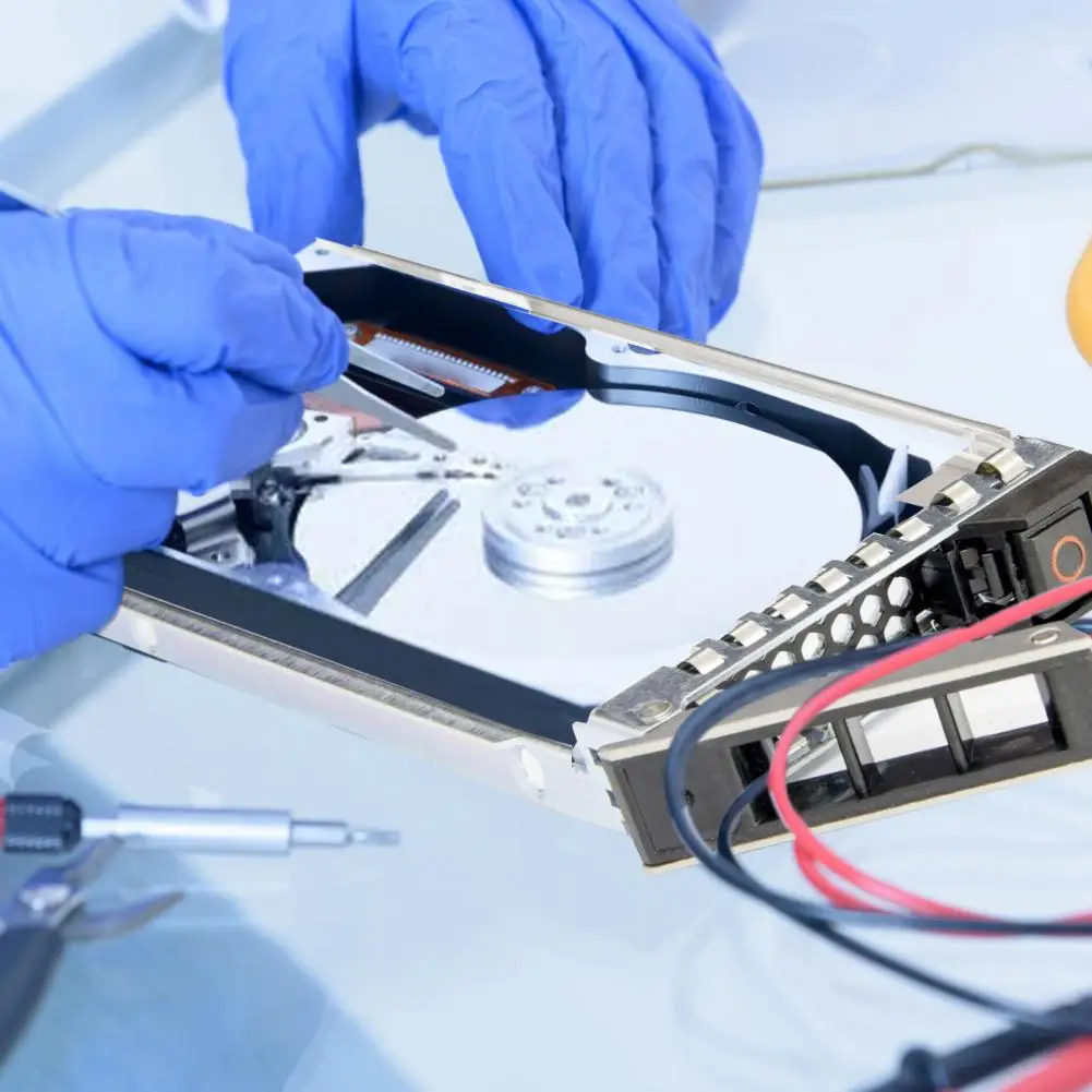 Long-lasting Hard Drive Bay Durable Stainless Steel Hard Drive Bay for R740 R640 R940 14g Server Reliable Extraction Box for 2.5