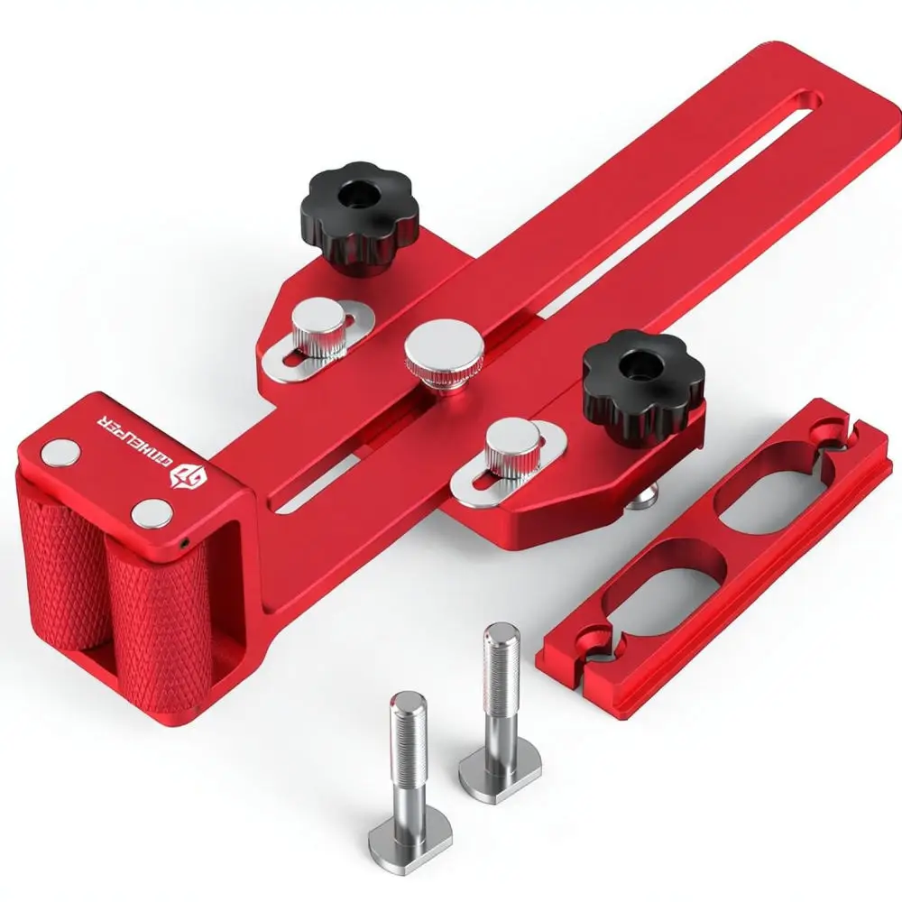 Woodworking Cutting Positioner Roller Fence Guide For Thin Board Precision Aluminum Alloy Sliding Track Table Saw Accessory