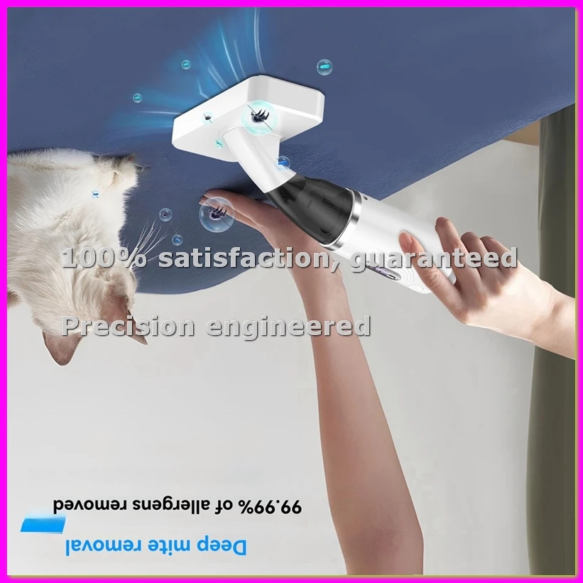 Car Vacuum Cleaner, Large Suction Household Wireless Handheld High-Power Blowing and Suction Desktop Dust Collector-AD23