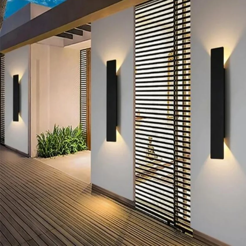 Modern Led Waterproof Outdoor Up Down Wall Lamp IP65 Aluminum 6W/18w/24W LED Wall Light Indoor Decorated Wall Sconce