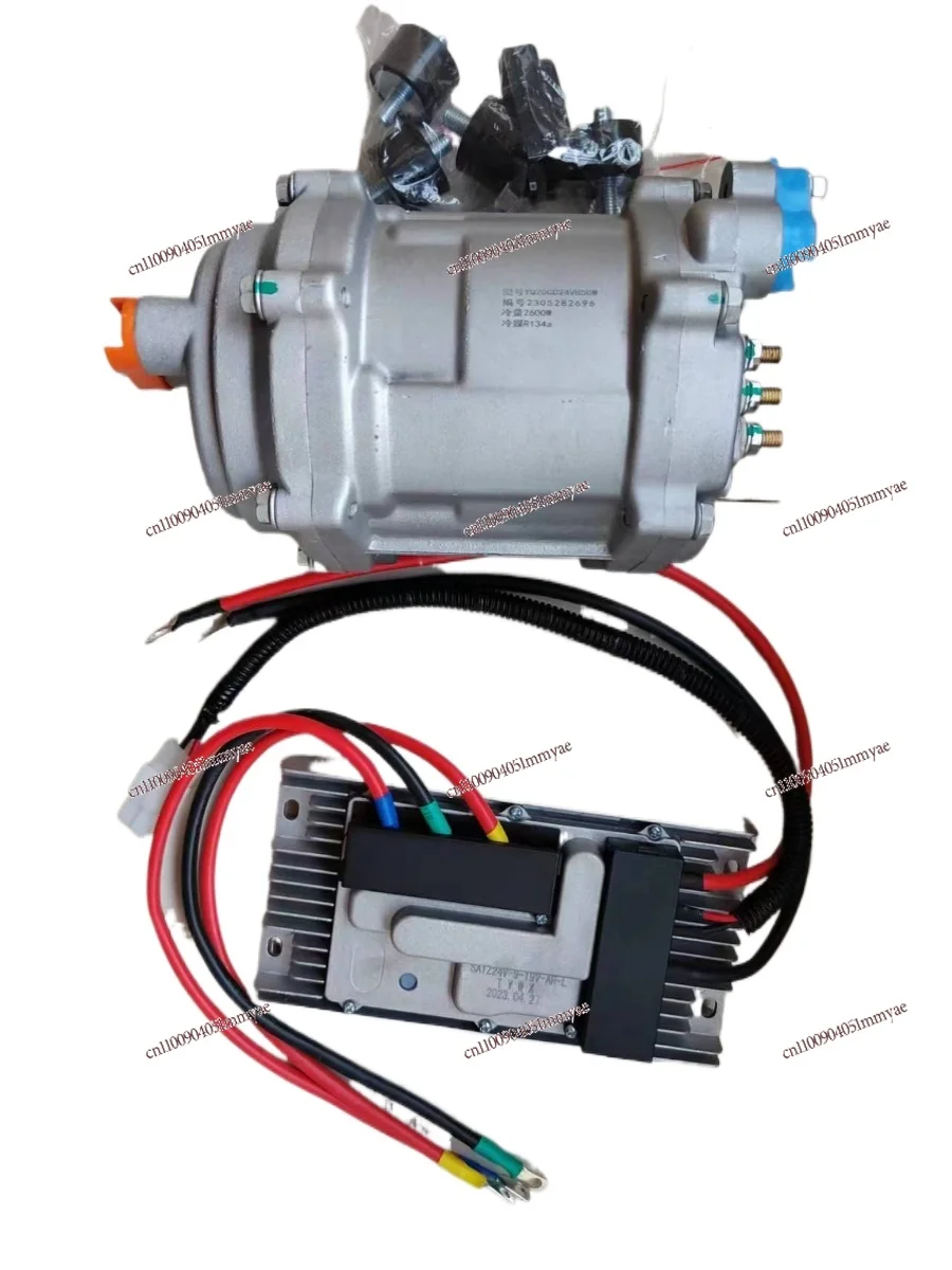 

Truck, truck, RV modification, parallel universal parking air conditioner electric compressor
