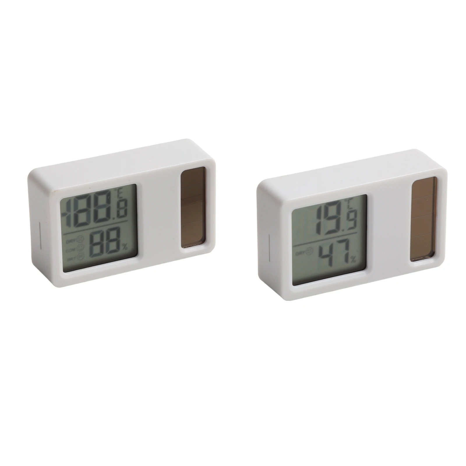 

Child Friendly Growth Monitor Household Thermometer 5*3cm Humidity Meter Humidity Monitoring Sleek Minimalist Style