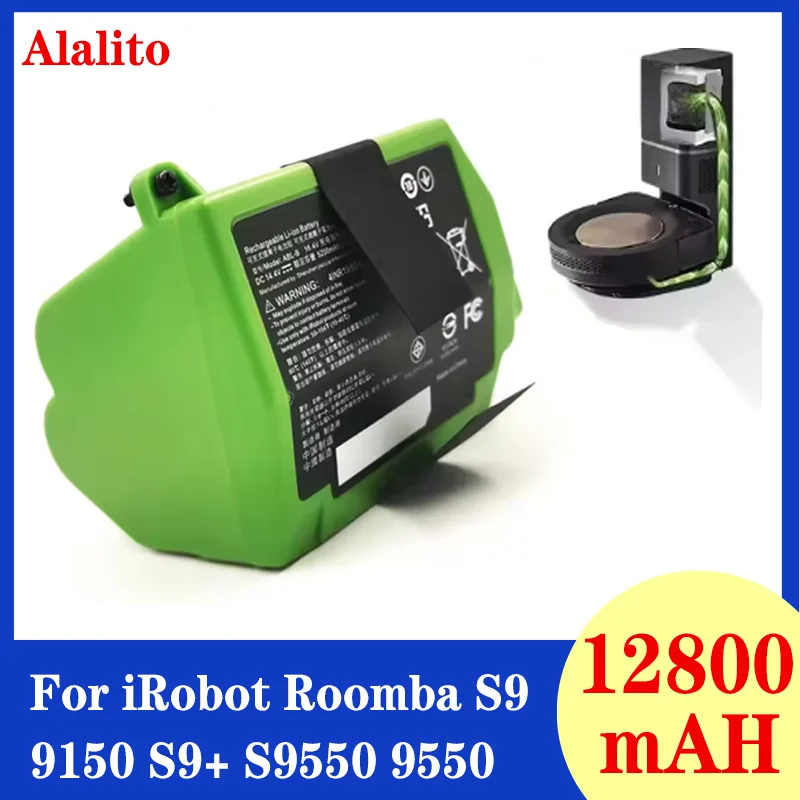 

Replacement Sweeper ABL-B Rechargeable Battery for iRobot Roomba S9 9150 S9+ S9550 9550 + S9 Plus S955020 S955880 Robot Vacuum