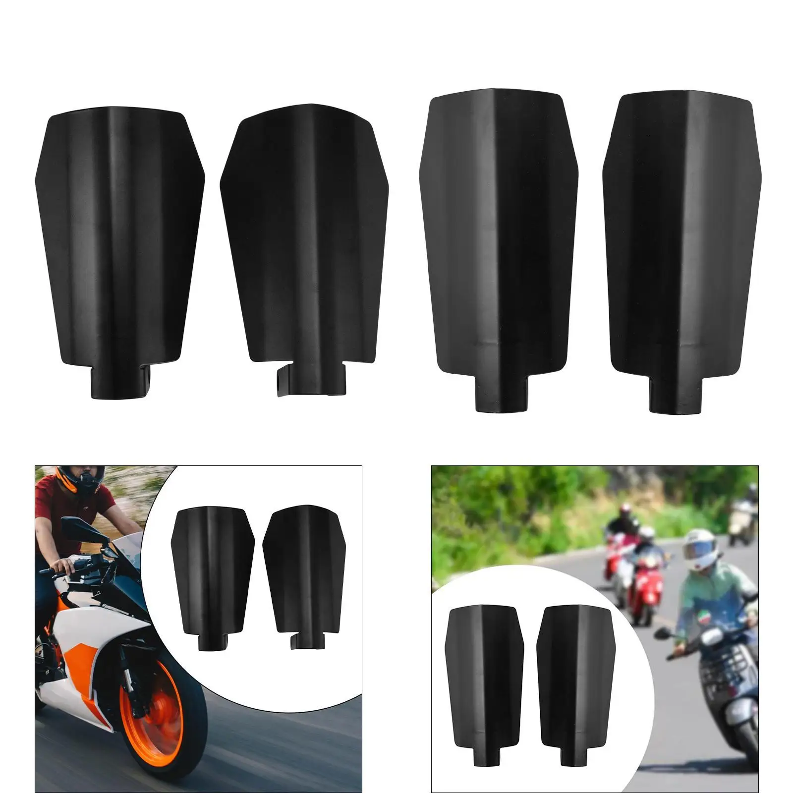 

1 Pair Motorcycle Hand Guards Parts Aluminum Riding Replacement Brake Clutch Lever Protector Handguards Windproof for Dyna