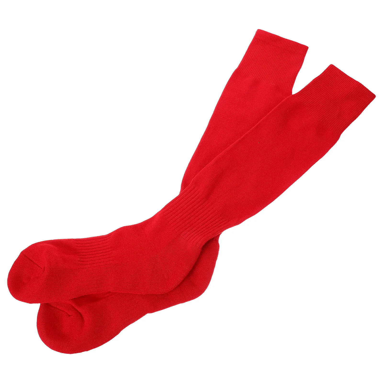 1 paire de chaussettes de Football pour adultes, bas élastiques hauts aux genoux, bas de sport confortables pour Football, Baseball, Softball, course à pied, randonnée