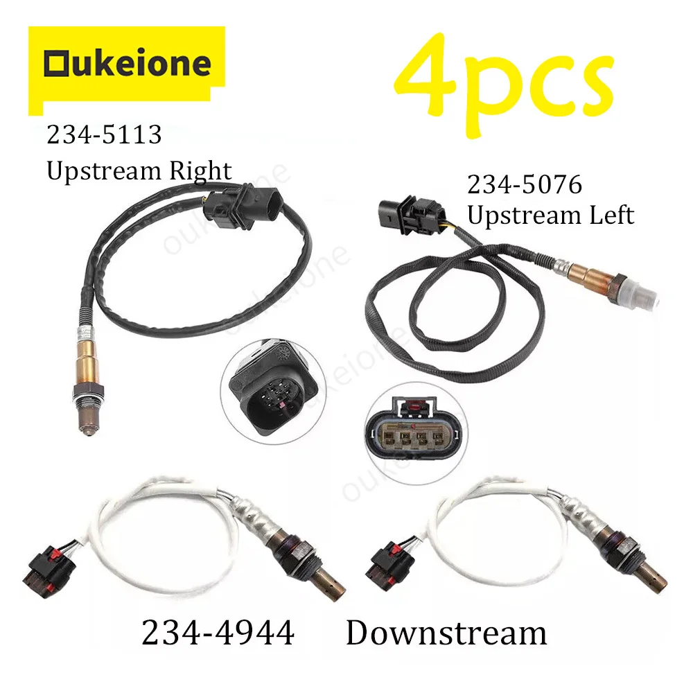 

Oxygen Sensor for 2015-2020 Ford Expedition Lincoln Navigator Upstream Downstream Front Rear Lambda 234-5076 234-5113 234-4944