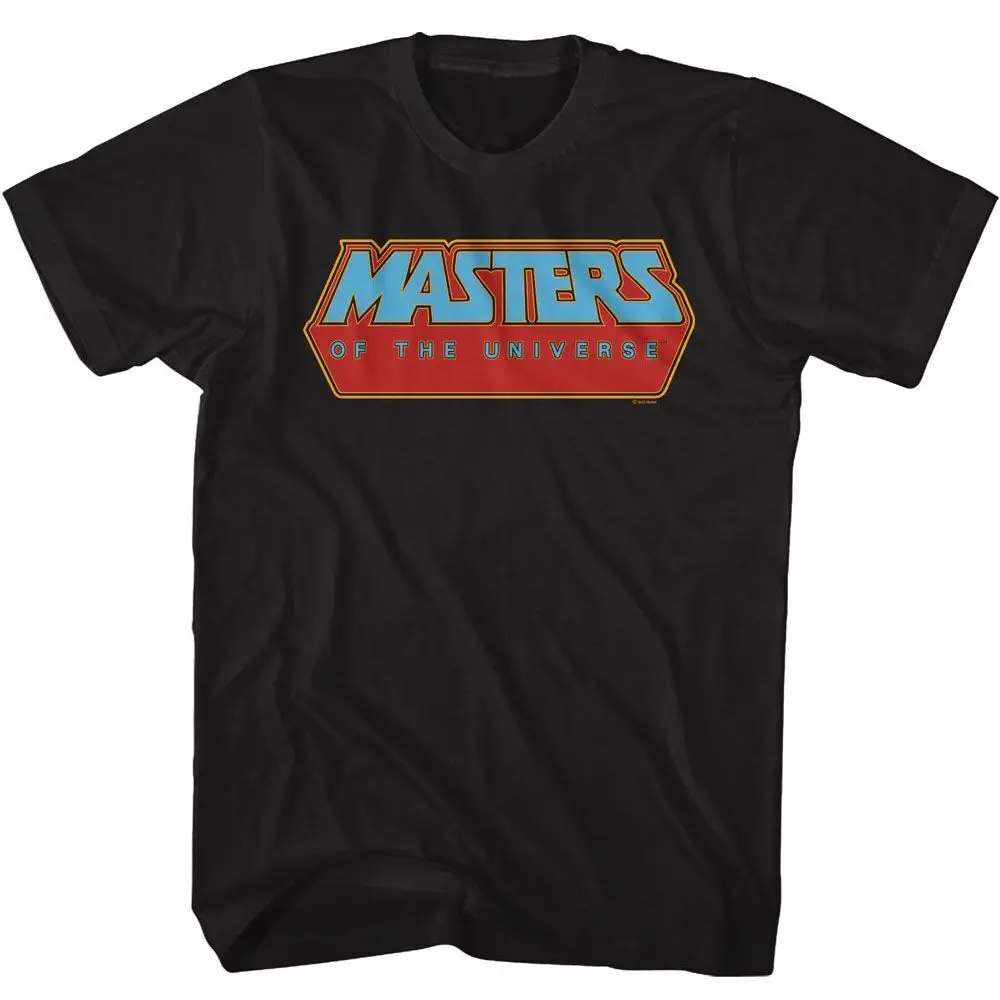 Masters Of The Universe Logo Black T Shirt