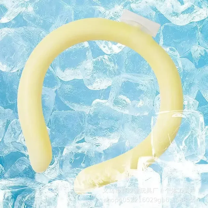 Summer Neck Cooling Ring Outdoor Running Fitness Fishing Cycling Travel Cool Neck Ring Portable Outdoor Cooling Accessories