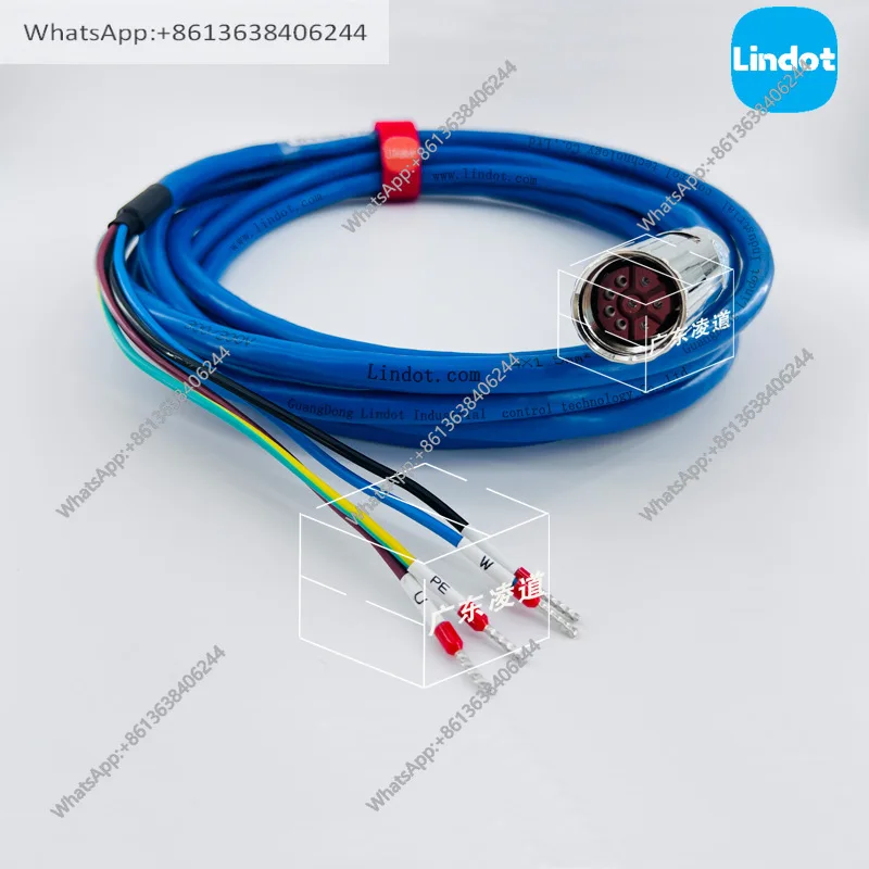 

Compatible with INOVANCE Explosion-proof Servo Motor Encoder Line Power Line S6-L-M19A-5.0-EX