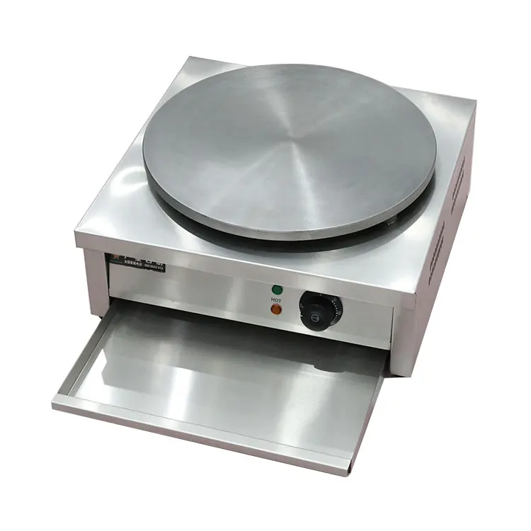 

Industrial Single Plate 40CM Non-stick Electric Crepes Machine Commercial Crepe Maker On Sale