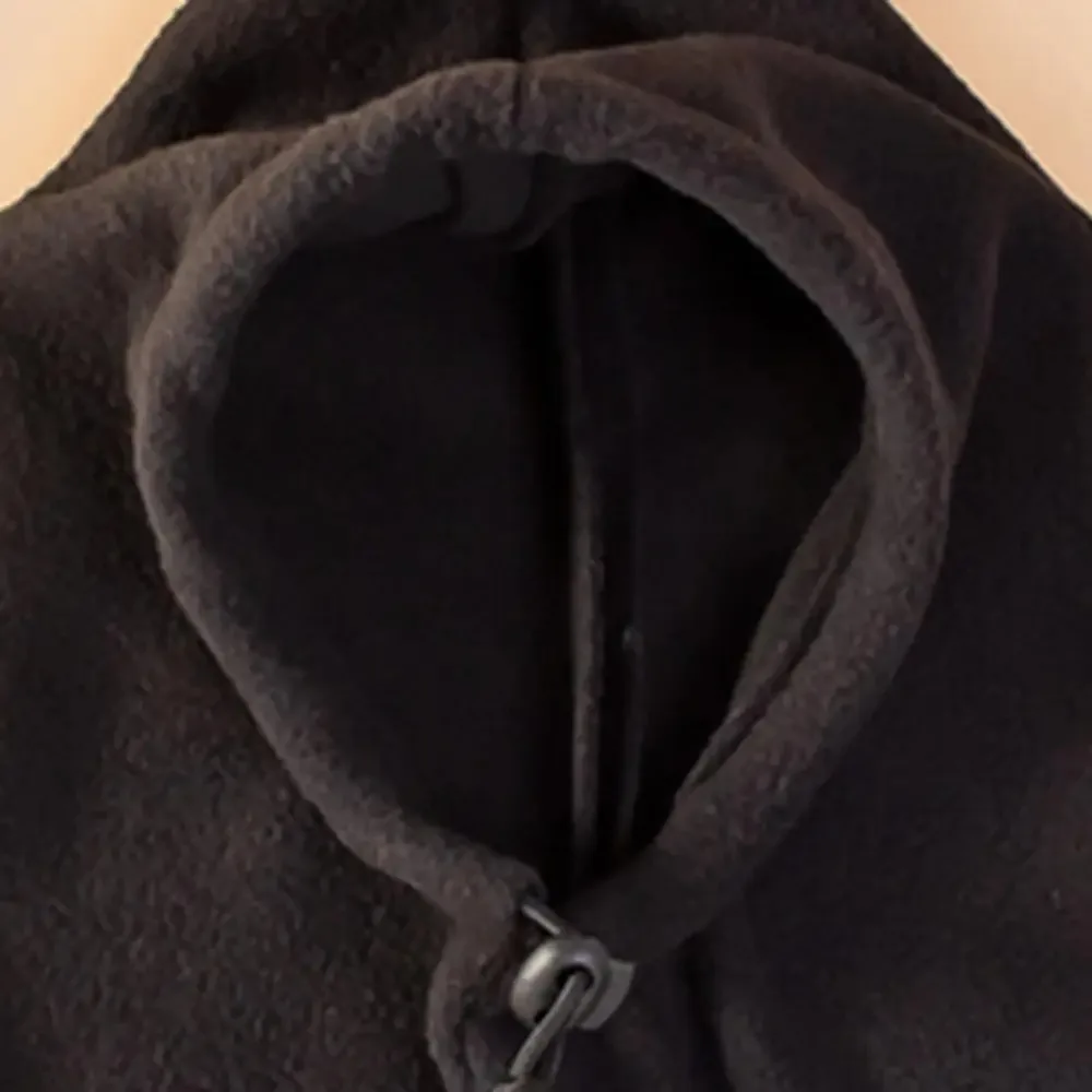 New Solid Color Dog Hat Drawstring Design Ear Protector Pet Cap Windproof Plush Pet Headgear Dog