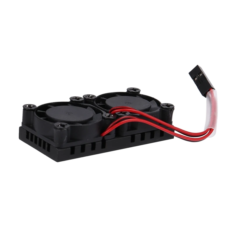 Dual Fan With Heat Sink,Ultimate Double Cooling Fans Cooler For Raspberry Pi 4B/3B+