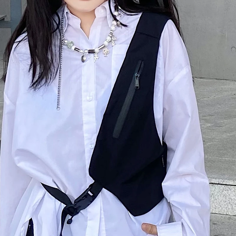 

Классическая нагрудная сумка с модным и персонализированным уличным дизайном, подходящая для походов и езды на велосипеде.