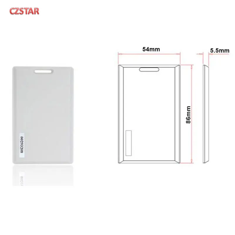 Czstar 2.4G Active RFID Card tag UHF 2400MHz~2500MHz long range rfid tags read range 1-200m active rfid tag uhf