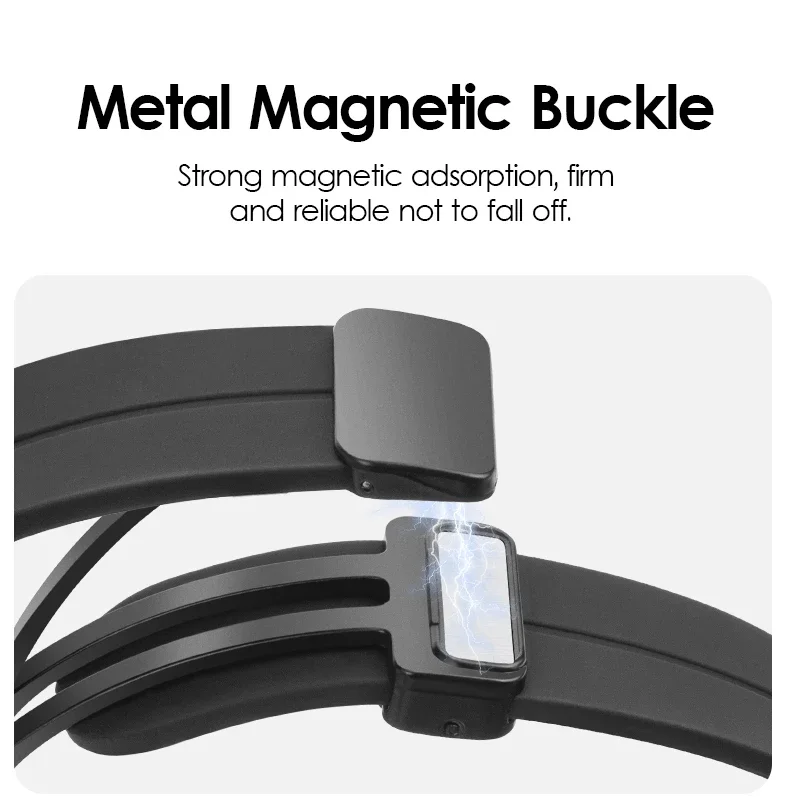 Magnetic D Buckle Silicone Strap For Apple Watch Ultra 49mm Band For iWatch Series 8 7 6 5 4 SE 45mm 44mm 41mm 42 38mm Watchband