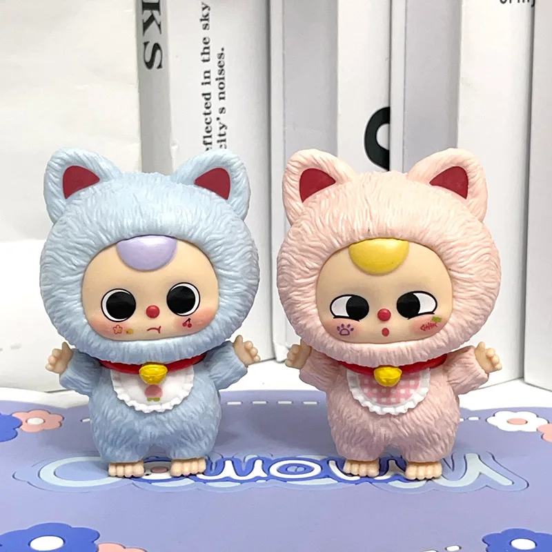 

Hot sale blind box Baby Three Three Year Old Billionaire Cat Weng Series Handmade Doll Blind Box Trendy Play Pendant Cute Gift