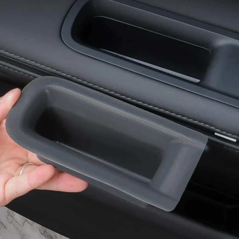 

For Polestar 4 Door Handle Food Grade Silicone Material Storage Box Interior Protection Decoration Interior Modified Accessories