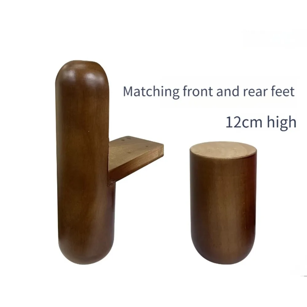Chinese Style Retro Solid Wood Sofa Legs Chenille Fabric Sofa Legs Cabinet Feets Coffee Table S Table Legs Metal