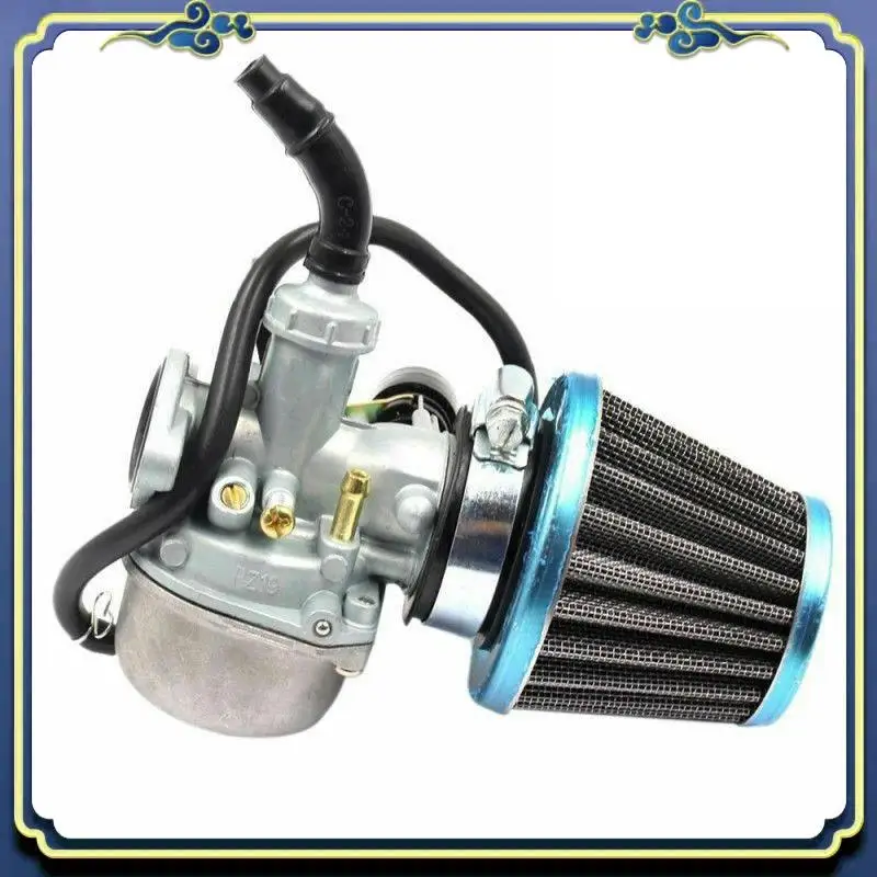 AU16-PZ19 Carburetor For Taotao 50Cc 70Cc 90Cc 110Cc 125Cc Dirt Bike ATV Scooter Moped With Air Fuel Filter