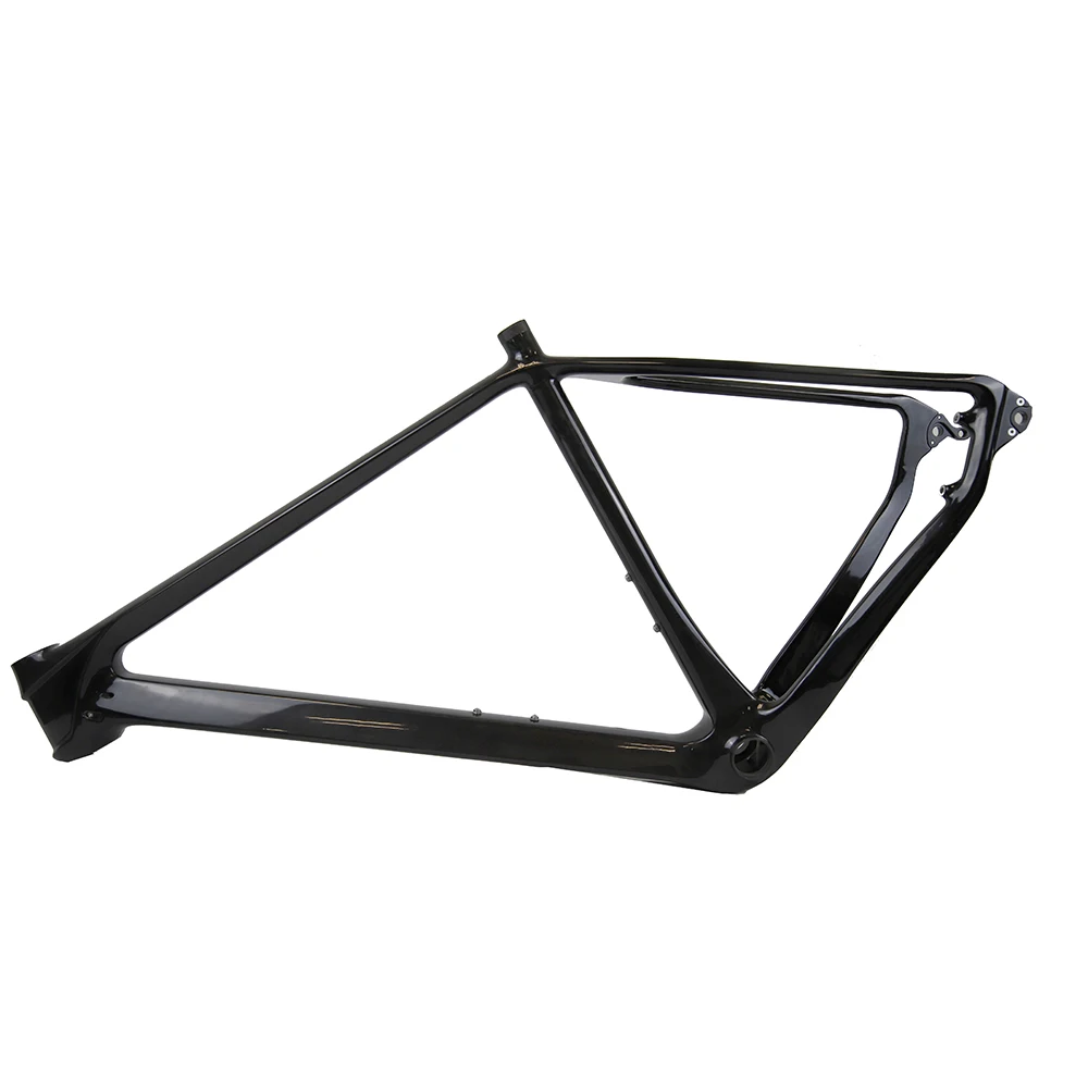 

Велосипедная карбоновая рама E Mtb, готовая к отправке, горная рама Hardtail 29, Citycoco, черная рама велосипеда из углеродного волокна Mtb