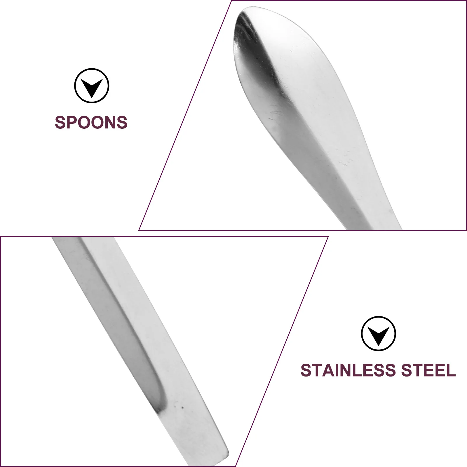 

18pcs Lipstick Subpackaging Spoons Handmade Scoops For Diy Makeup Packaging Tool Toner Powder Cream Application