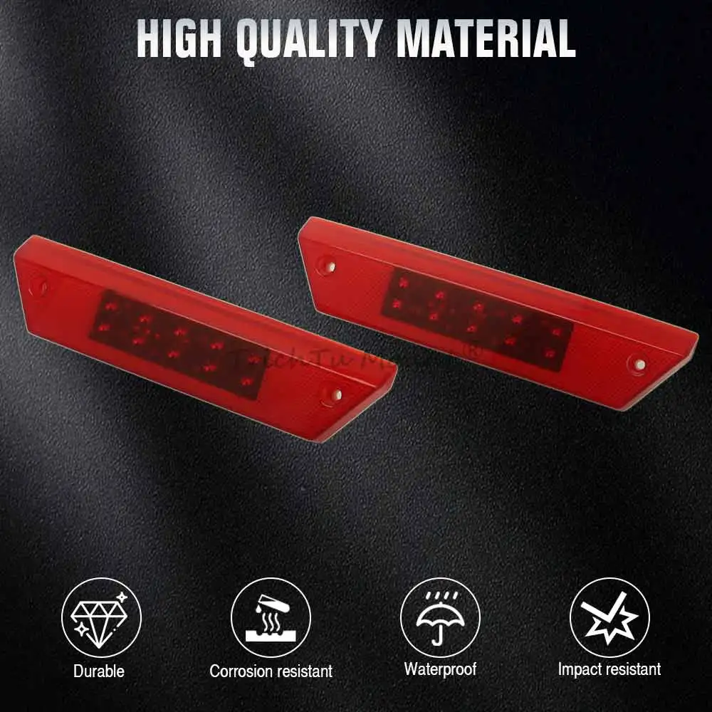 For Polaris Ranger 800 Voyageur INDY RMK Switchback TITAN RUSH  550 650 2009-2026 UTV ATV LED Tail Light Running Brake Lamps view 4