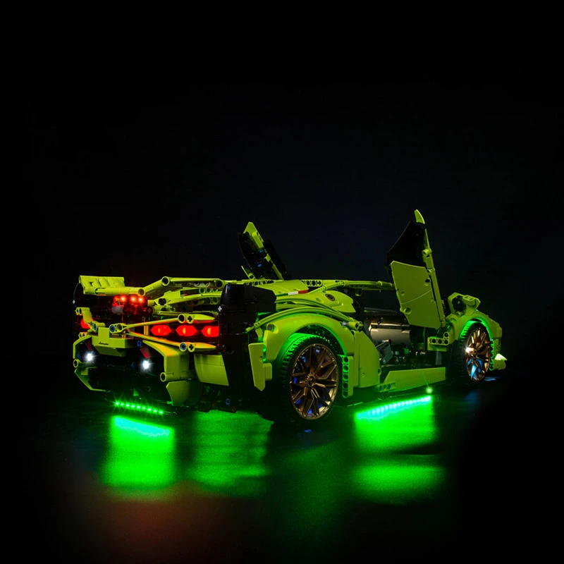 LED Light Kit for Sián FKP 37 Car 42115 Building Blocks Set Lamp Lighting DIY Toys No Model