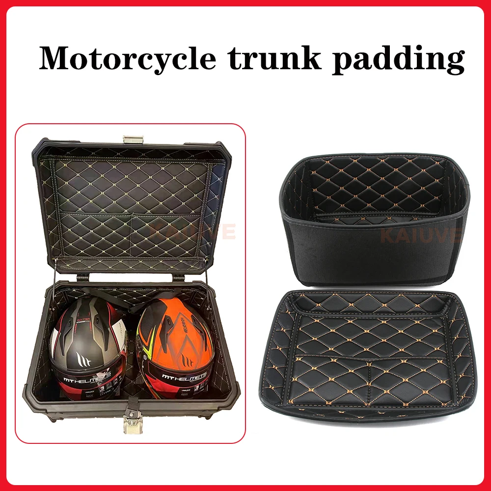 

28L 36L 45L 55L 65L 80L 100L Внутренняя подкладка для мотоциклетного кофра, подушка-вкладыш для багажного ящика, внутренний вкладыш для хранения вещей