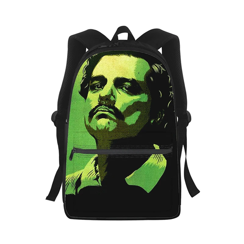 Narcos Season Men Women Backpack 3D Print Fashion Student School Bag Laptop Backpack Kids Travel Shoulder Bag