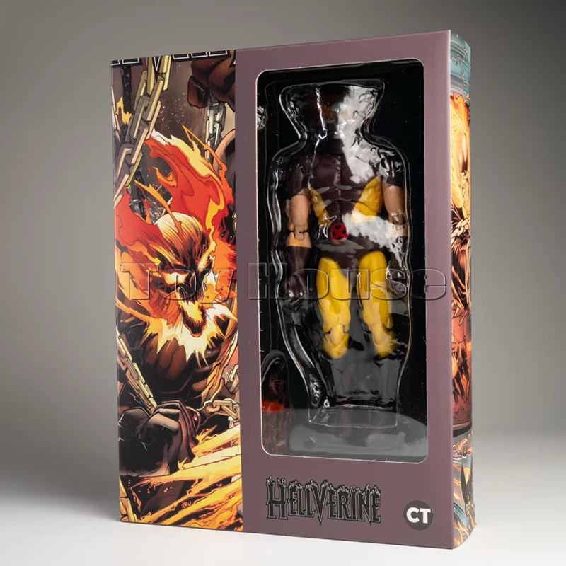 Ct ของเล่นสต็อก Hellverine รูป Wolverine Mafex 096 138 X-Men อะนิเมะ Action Figure หุ่นรูปปั้นคอลเลกชันของเล่นของขวัญ