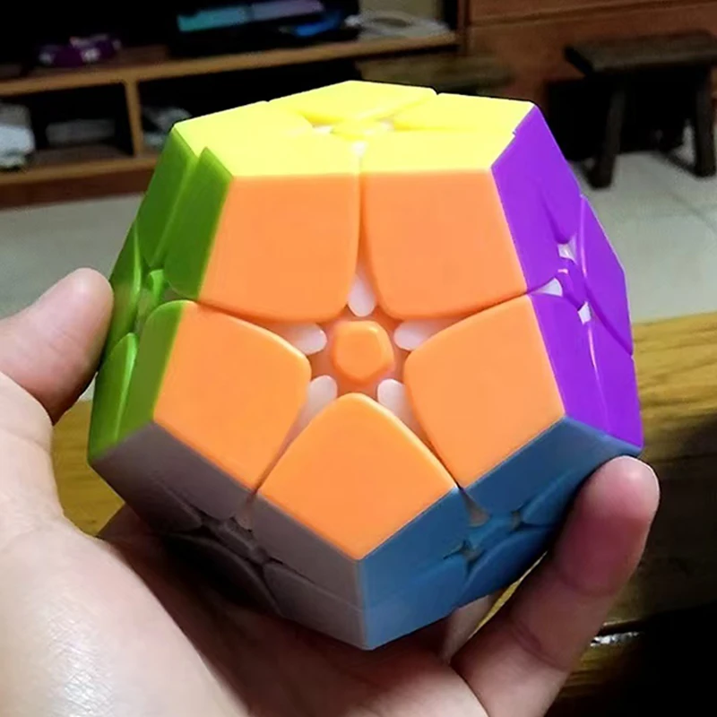 Megaminx Speed Cube Puzzle casse-tête difficile pour adultes adolescents garçons filles cadeaux éducatifs sensoriel Fidget jouets silencieux