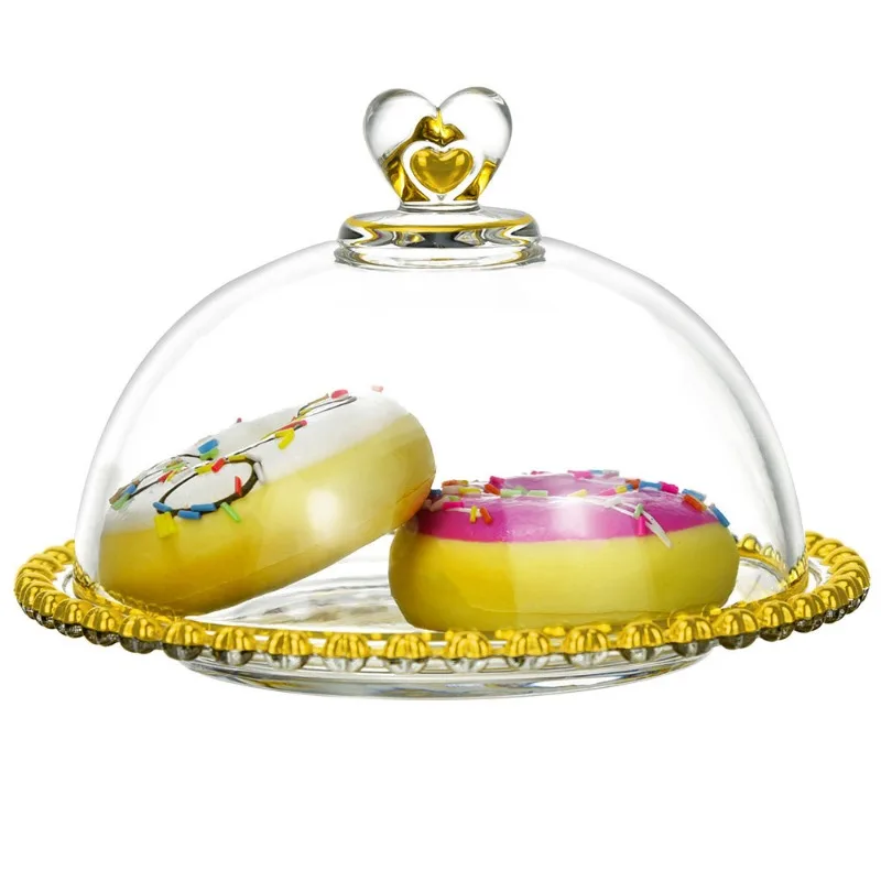 

room coffee table dried fruit plate creative Internet celebrity ornament candy box glass snack plate transparent snack plate