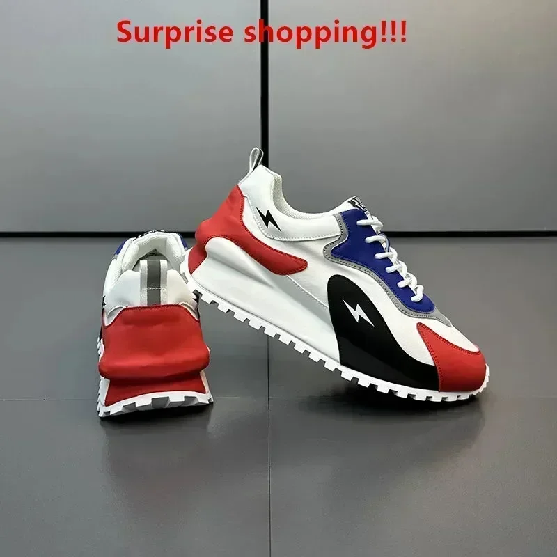 Zapatos para hombre y mujer, zapatillas nuevas de calle, zapatillas para correr de diseñador de tendencia, zapatos informales con plataforma cómodos