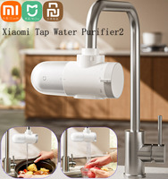 Xiaomi Mijia Faucet Water Purifier 2 Household Water Purifier Kitchen Faucet Filter Tap Water Filter Activated Carbon Percolator