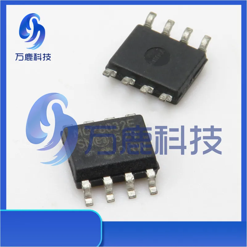 Mcp6032-E/Sn Dual 1.8V 10Khz Op Amp, E Temp Soic-8