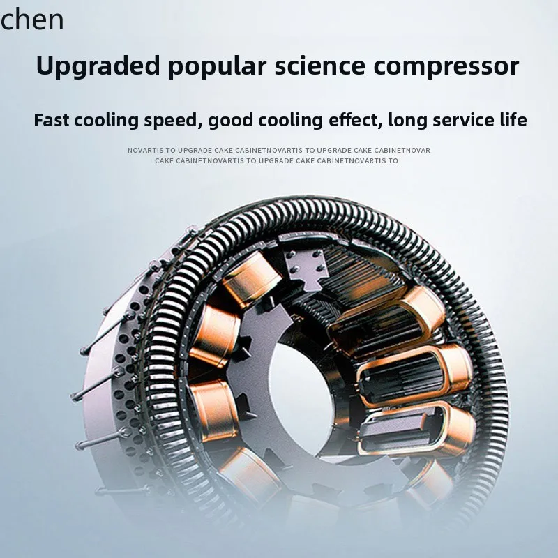 LXC Sushi  Refrigerated Cake Open Bread Preservation Cabinet Sushi Display Cabinet