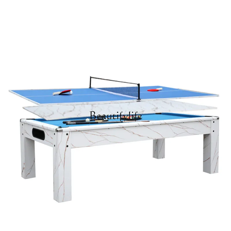 Pool Table Household Standard Indoor American Style Dining Table Two-in-One Ball Table