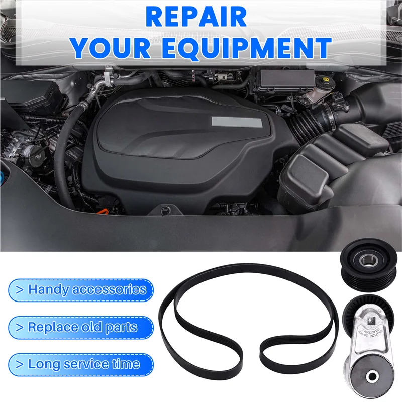 

5184617AD Serpentine Belt Tensioner Idler Pulley For Jeep Grand Cherokee WK2 Chrysler 05184647AB 05281301AA 05184617AD