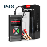 2025 New Kingbolen BM560 Car Battery Tester 12V 24V Bi-directional Control Auto Alternator Tester 100-2000CCA Lead-Acid Battery