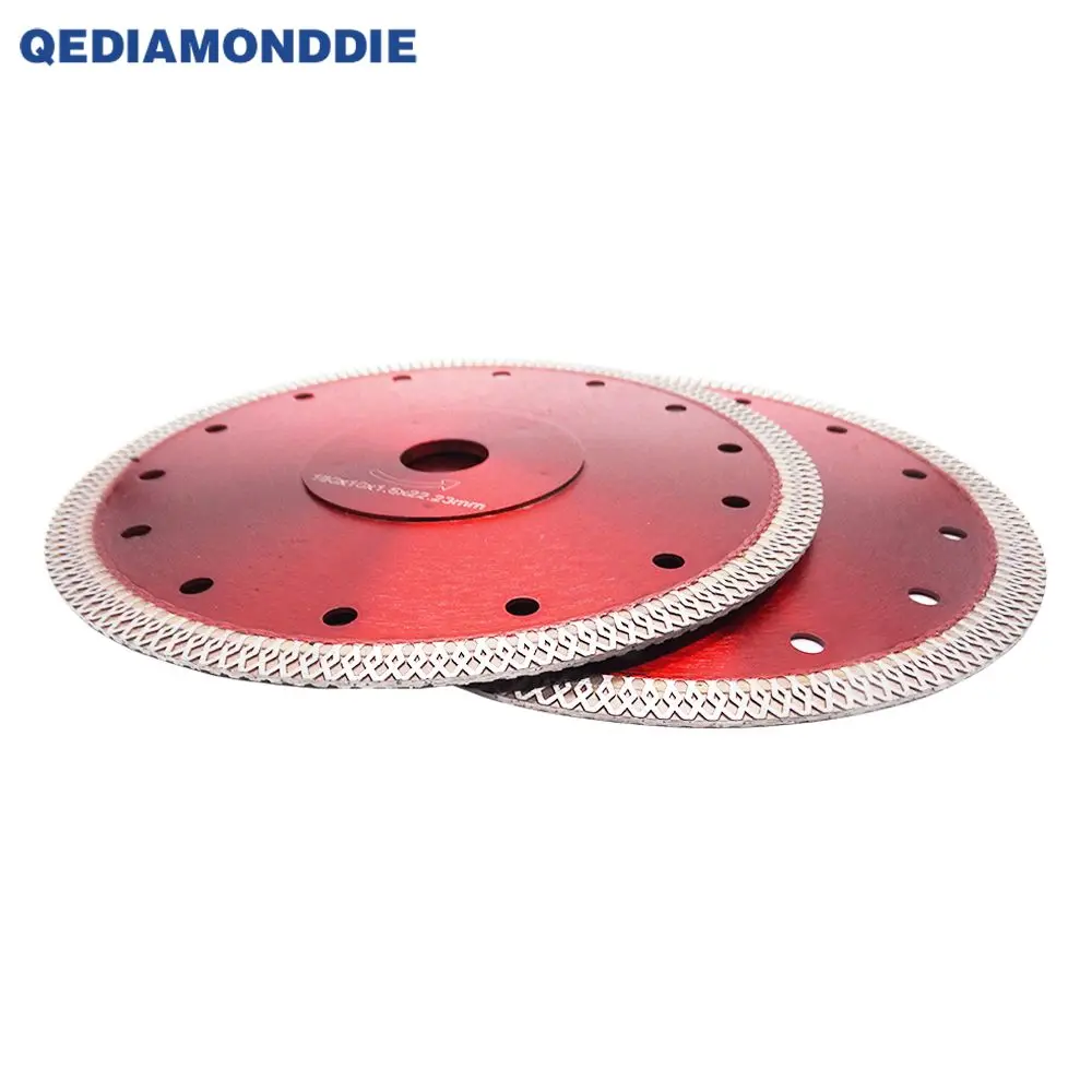 

HNHONGXIANG Dia4"/ 4.5"/ 5"Diamond Cutting Disc, Hot Pressed Sintered X Mesh Diamond Saw Blade for Angle Grinder, Marble Machine