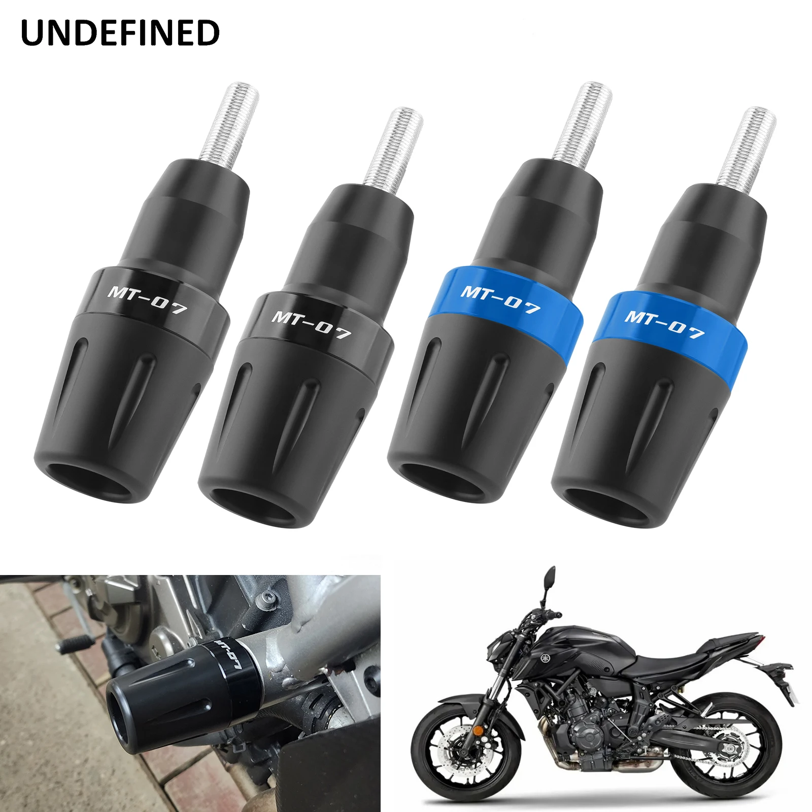 Motorcycle MT-07 Frame Sliders Crash Protector For YAMAHA MT-07 FZ-07 2014-2023 MT07 Tracer 2016-2023 Tracer 700/7/GT 2019-2023