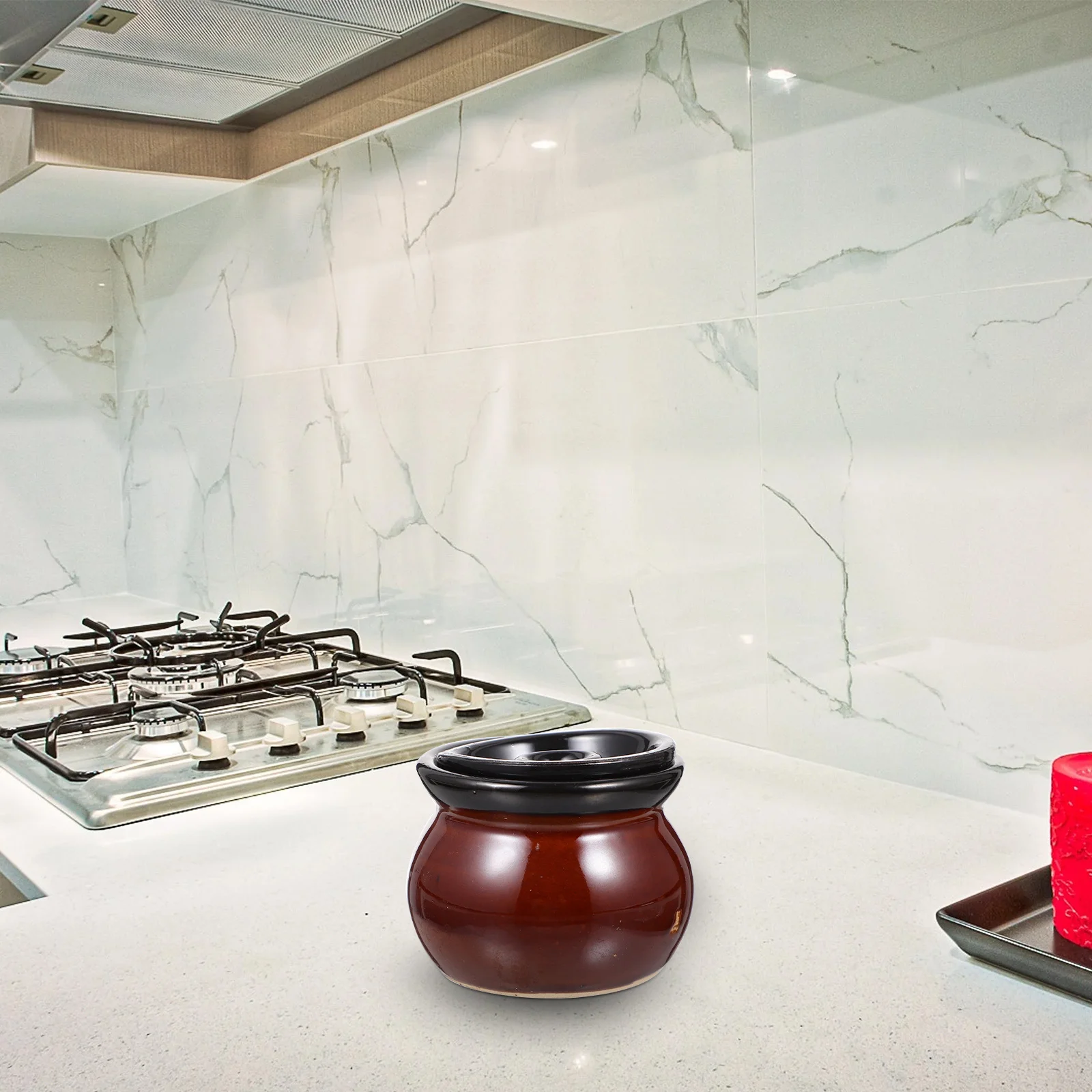 

2Pcs Covered Casserole Ceramic Stew Pots Nonstick Soup Pans Hot Pot Cookwares Rice Noodle Kitchen Tools Ceramic Stew Pot