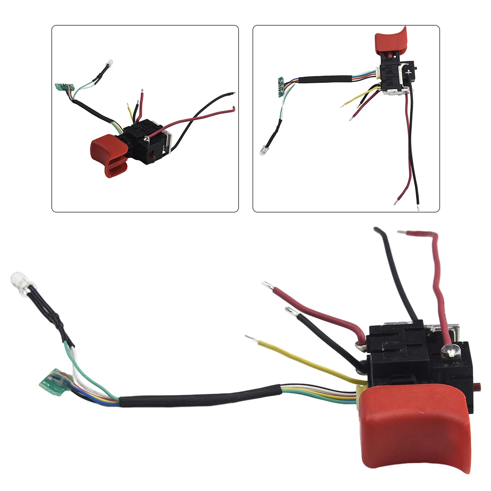 EGD-1112B 12V 12A Switch for for Defond Screwdrivers Featuring Charge Indicator Lamp and Forward Reverse Capability