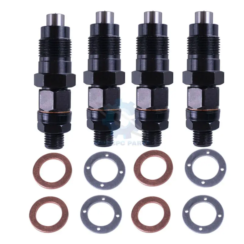 

4PCS 4M40 4M40T ME201844 Diesel Fuel Injectors kit With 8 Rings Replace For Mitsubishi Delica Spacegear Pajero 9430610435 2.8L